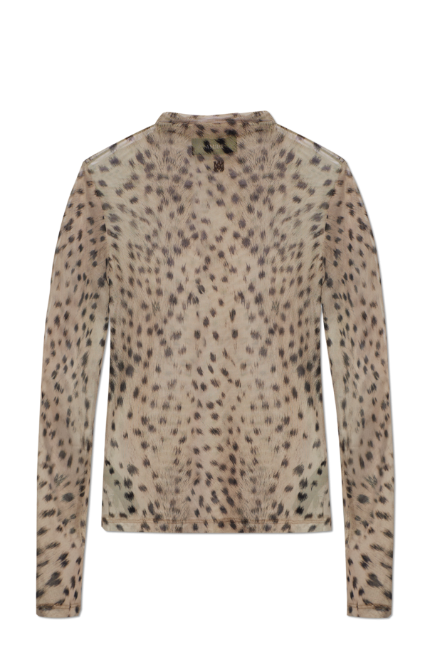 Amiri Top con motivo animal