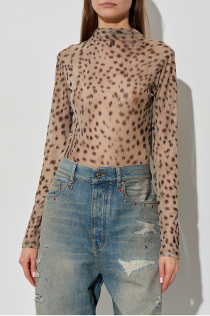 Amiri Top con motivo animal