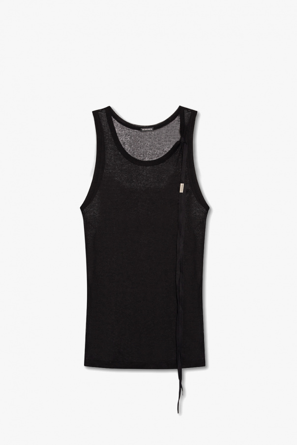 Ann Demeulemeester Ribbed top