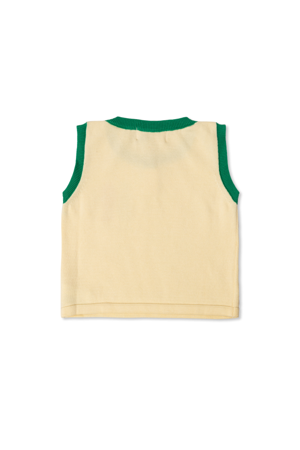 Bobo Choses Baumwollweste mit Print