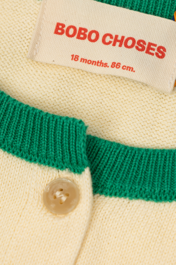Bobo Choses Baumwollweste mit Print