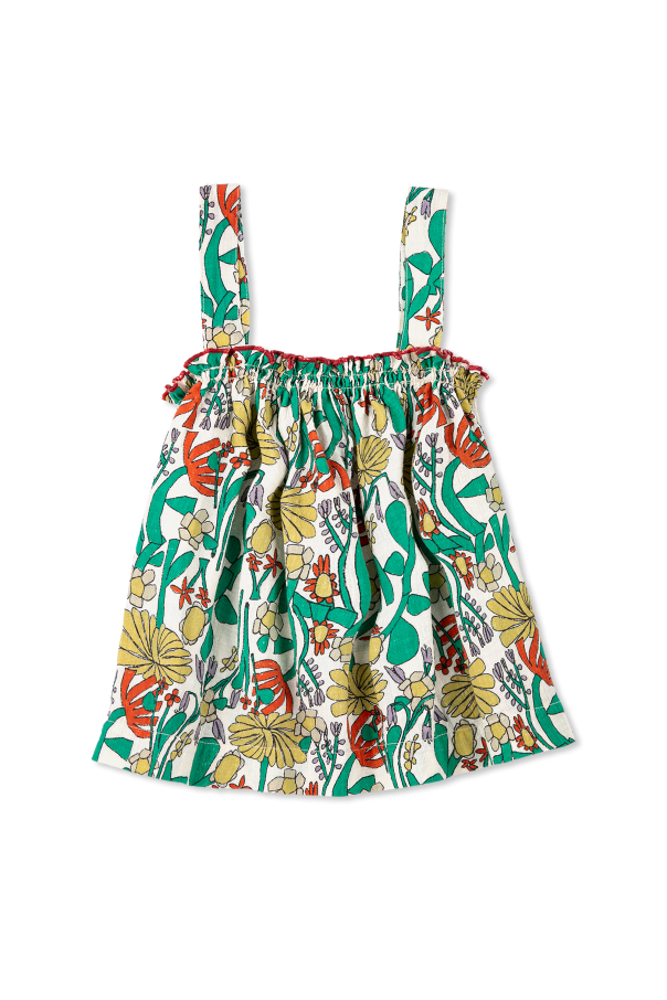 Bobo Choses Top with a floral motif