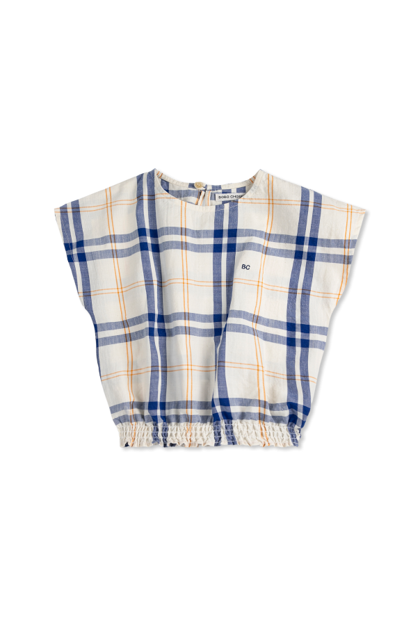 Top with a check pattern od Bobo Choses