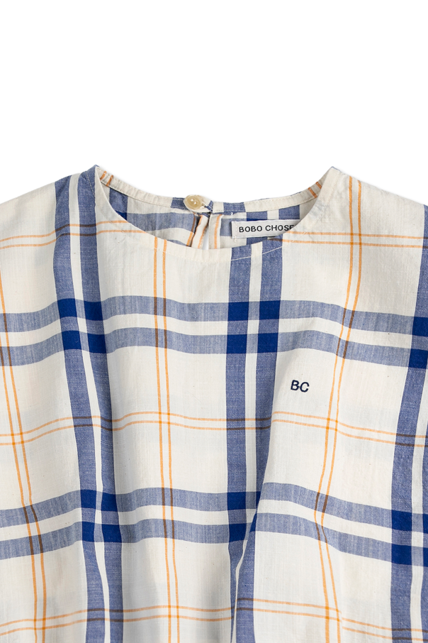 Bobo Choses Checkered pattern top