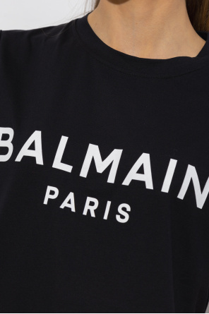 Balmain Sleeveless T-shirt with logo