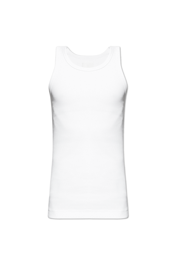 Givenchy Prążkowany t-shirt bez rękawów