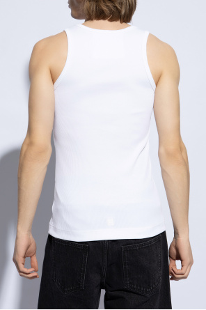 Givenchy Prążkowany t-shirt bez rękawów