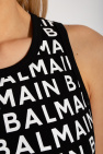 Balmain BLACK Underwear top with logo