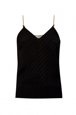 Givenchy padlock-detail sleeveless midi dress