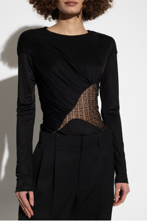 Givenchy Top with lace insert