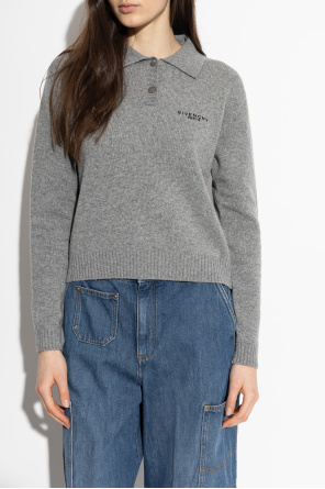 Givenchy Wool polo sweater