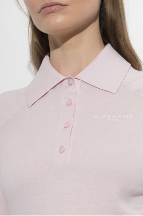 Givenchy Polo corto con logo