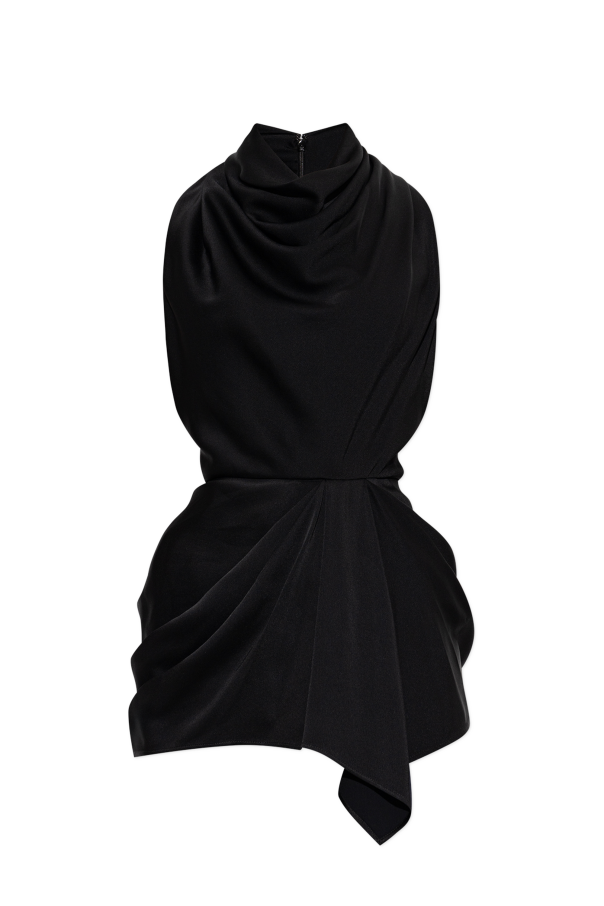 Asymmetric draped top od Givenchy