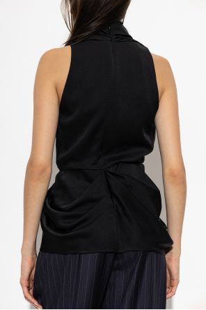 Givenchy Asymmetric draped top