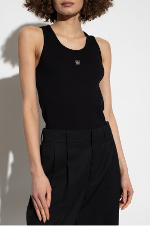 givenchy pouch Tank top with logo