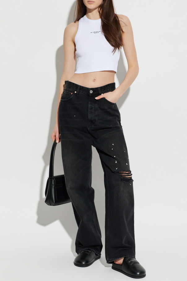 Givenchy Top com logótipo z