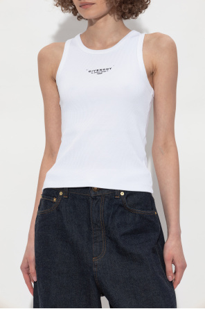 Givenchy Top con logo impreso
