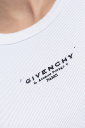 Givenchy Top con logo impreso