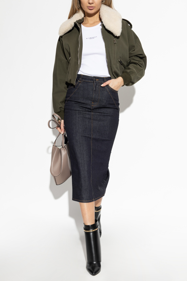 Givenchy Top com logótipo Z