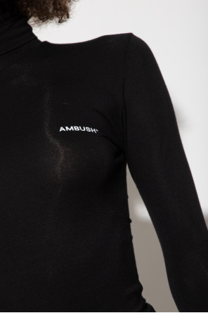 Ambush Turtleneck sweater Manches with logo