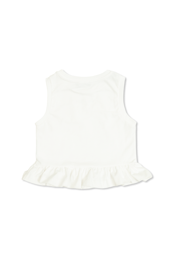 Balmain Kids Top z falbaną