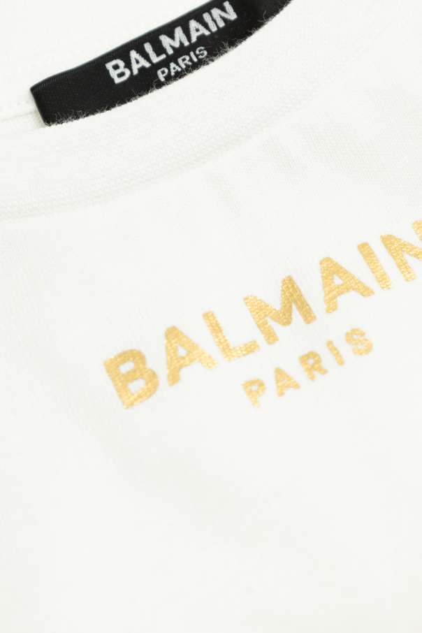 Balmain Kids Top z falbaną