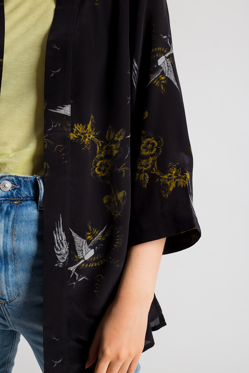 AllSaints ‘Carina’ kimono with floral motif