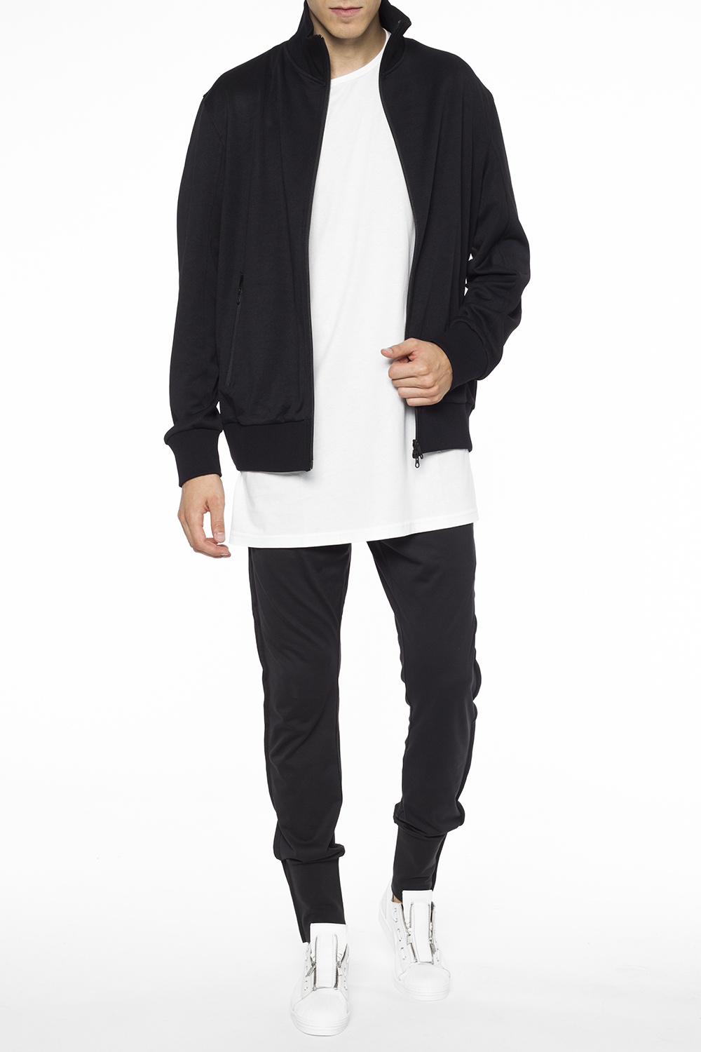 y3 zip up hoodie