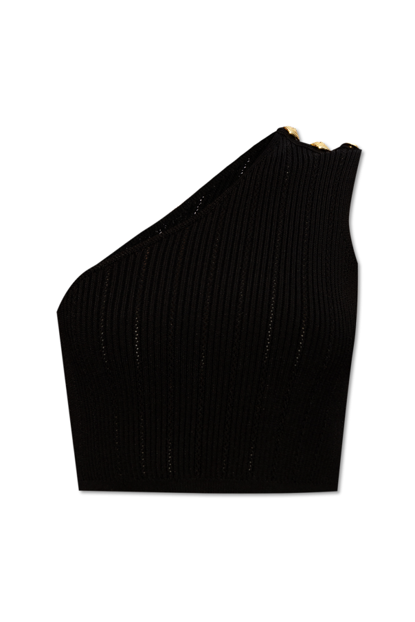 Black Corset top with logo VETEMENTS - Vitkac Canada