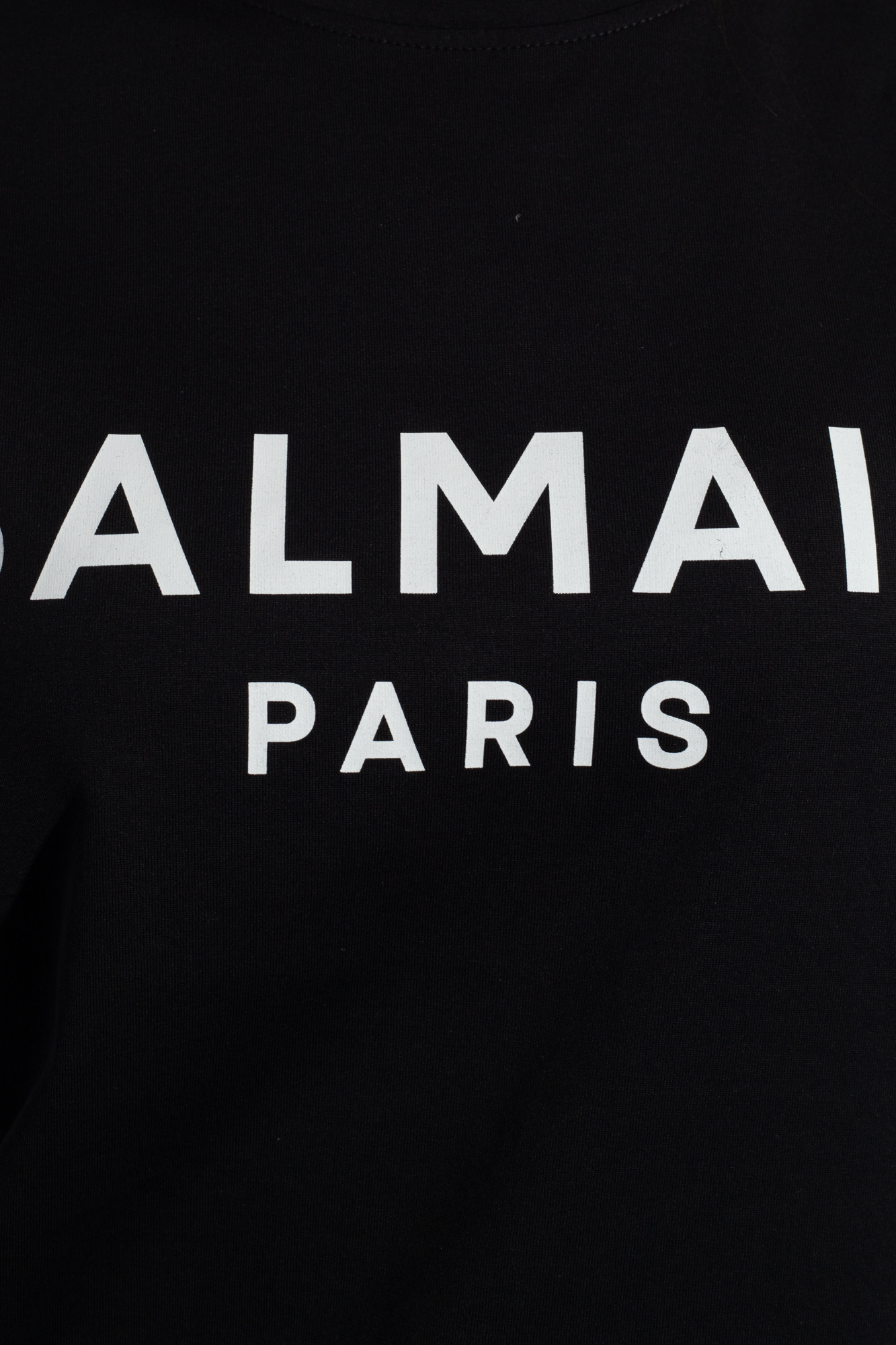 balmain double-breasted Sleeveless T-shirt with logo