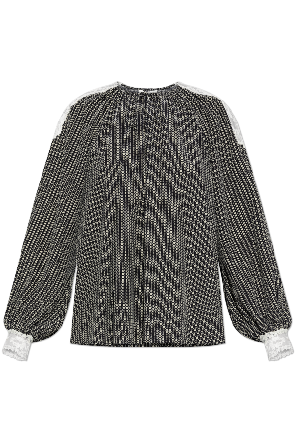 Silk top with long sleeves od Chloé