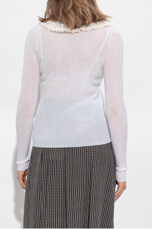 Chloé Top with lace collar