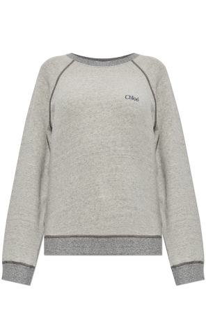 Sweatshirt with embroidered logo