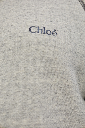 Chloé Sudadera con logo bordado
