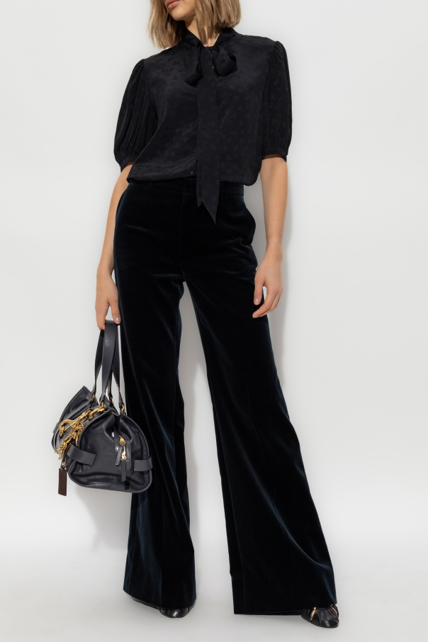 Chloé Top with floral pattern