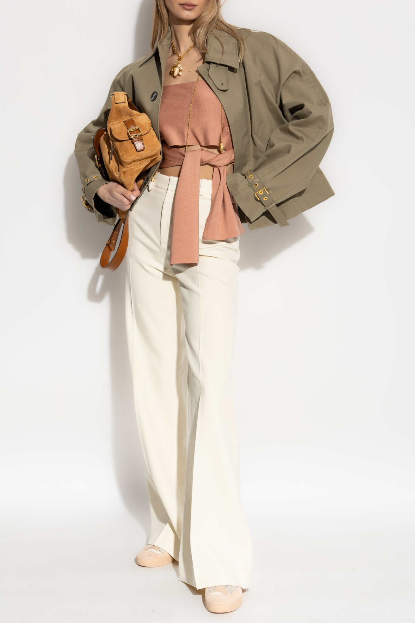 Chloé Top with embroidered logo | Women's Clothing | Vitkac
