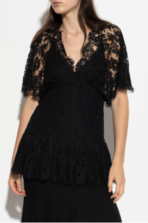 Chloé Spitzen-Top