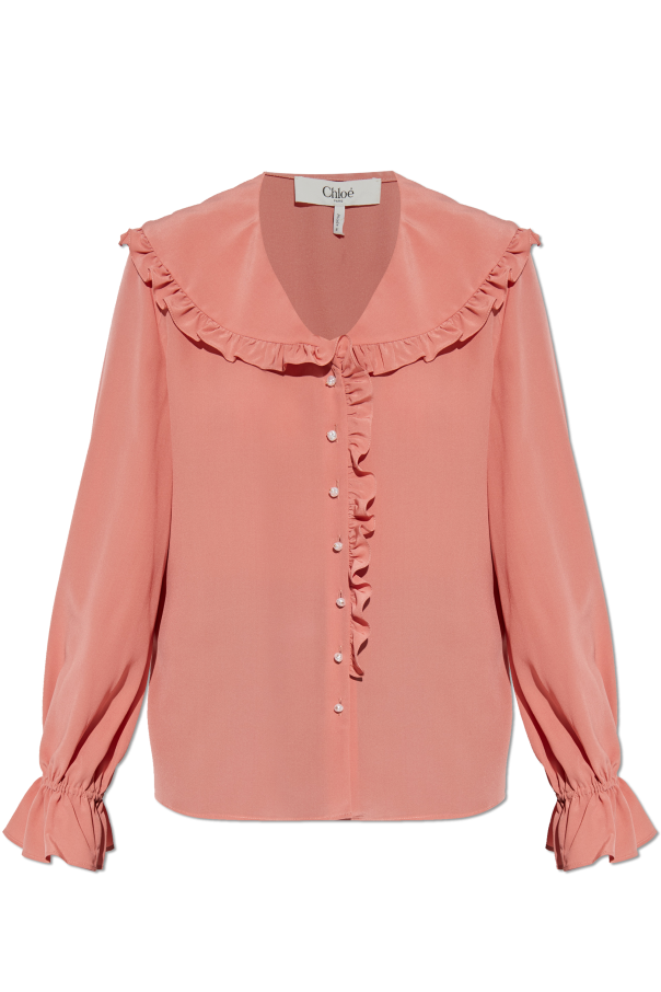 Silk shirt with ruffles od Chloé