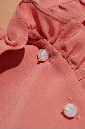 Chloé Seidenbluse mit Rüschen