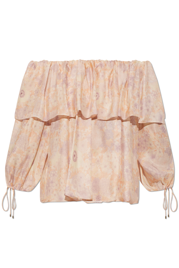 Silk top od Chloé