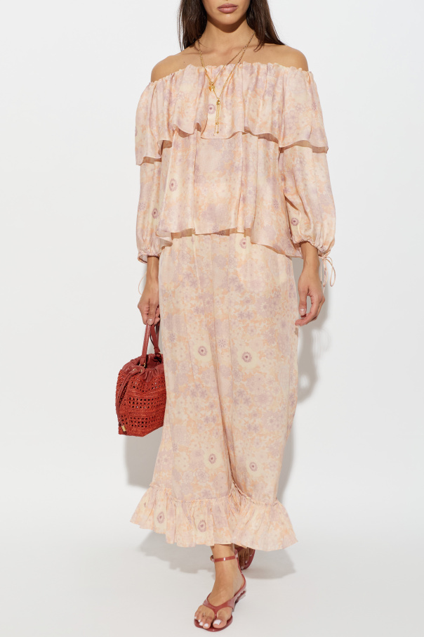 Chloé Jedwabny top