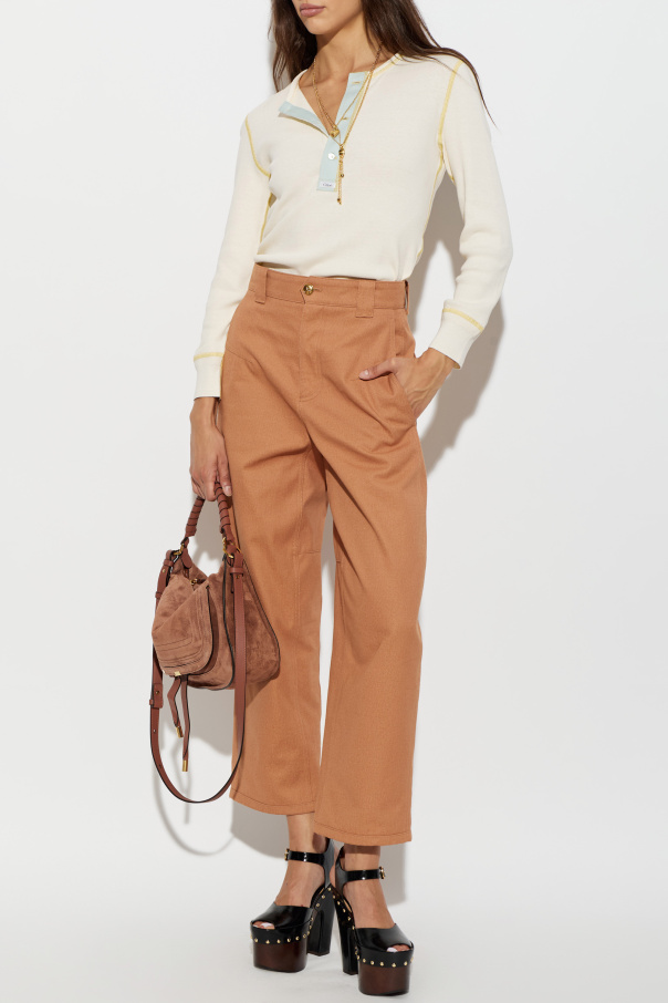 Chloé Top z logo
