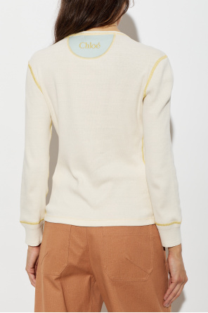 Chloé Top z logo