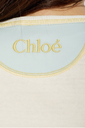 Chloé Top z logo