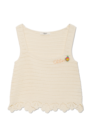 Top de punto decorativo