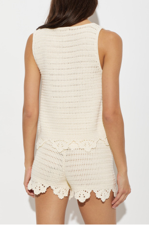 Chloé Top o dekoracyjnym splocie