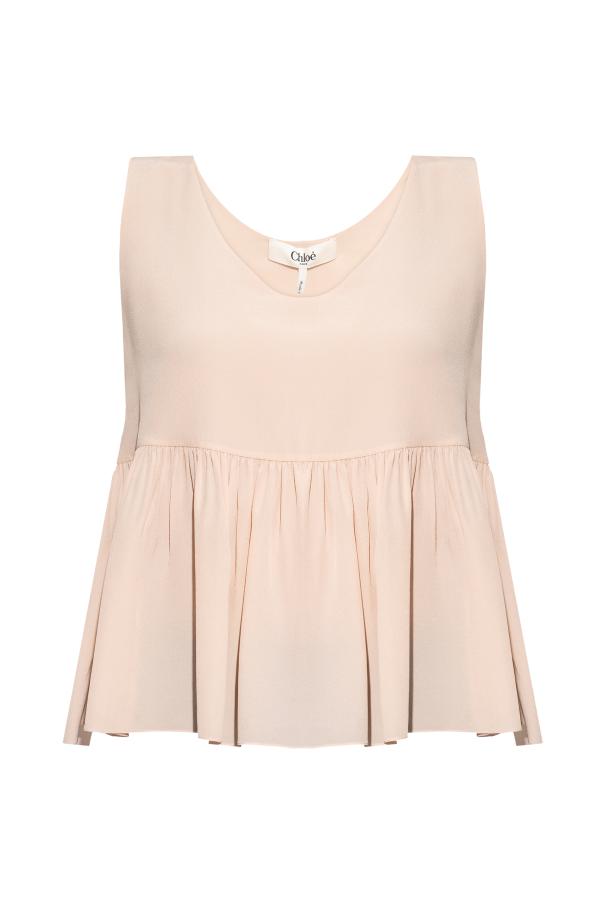 Silk top od Chloé
