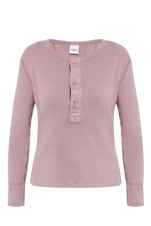 Ribbed fitted top od Chloé