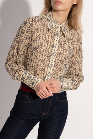 Chloé Floral-printed shirt