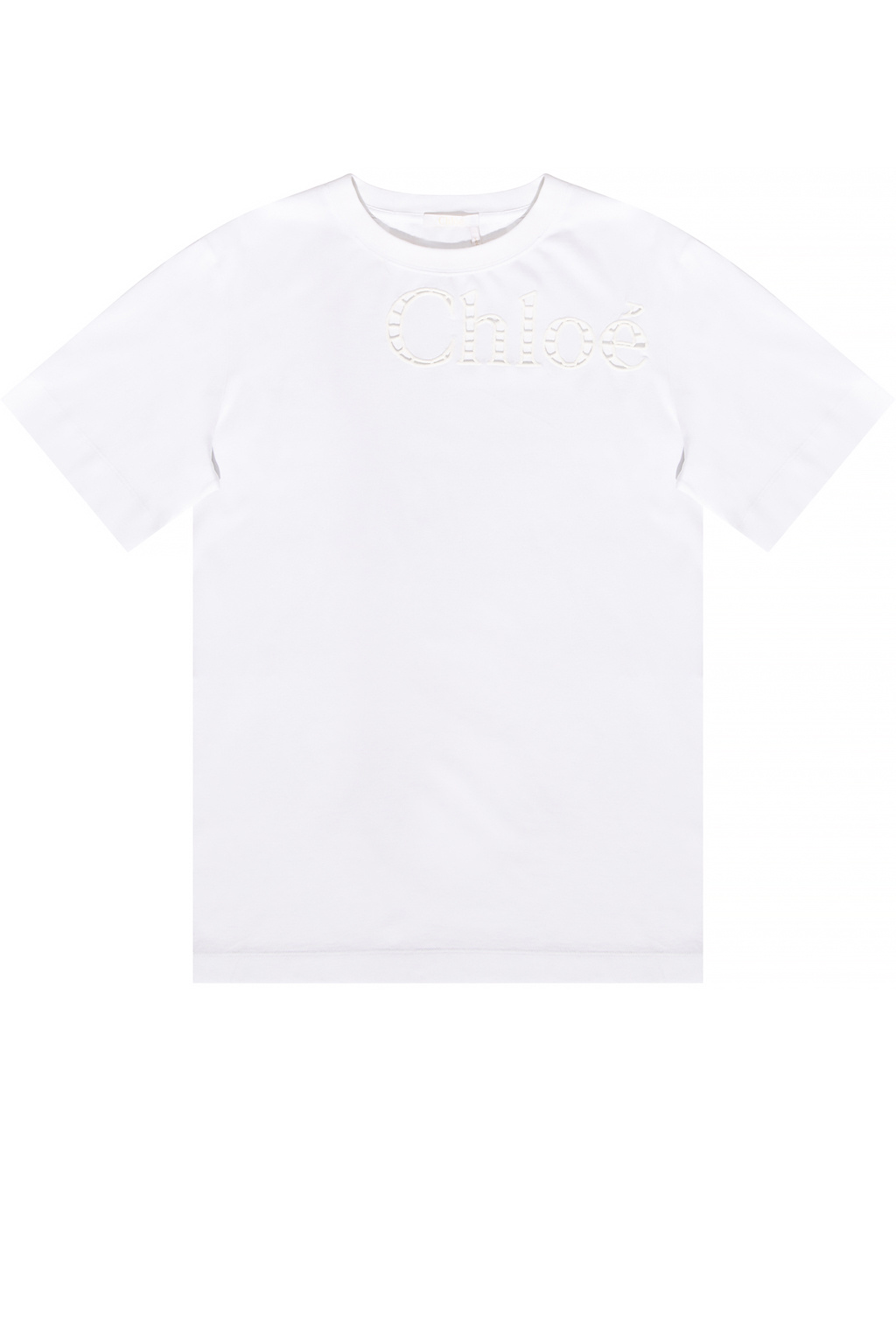 Chloé T-shirt with cut-out logo
